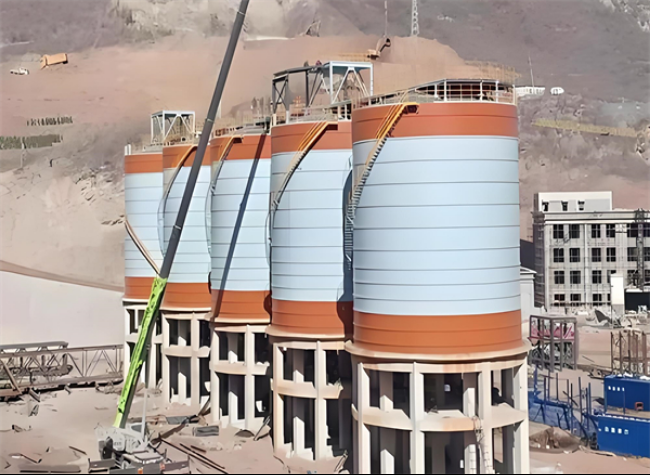 沉湖管委会高架钢板仓